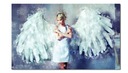 большая картина АНГЕЛ 1 - Женщина-ангелочек на холсте