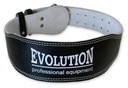 Kulturistický pás kožený 10,5cm Evolution čierny S OUTLET Veľkosť S