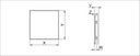 AWENTA SYSTEM+ fi125 Rámček RWO125+Panel PTG Glass Dominujúca farba biela