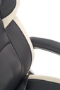 BARTON офисное кресло Halmar из экокожи черного цвета