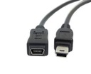 Удлинительный кабель с MiniUSB на Mini USB 1,5 м.