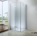 Sprchovací kút zalamovací Lima 90x70 cm, číre sklo, chróm + vanička 856-090 EAN (GTIN) 5907709175983