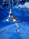 Кристаллы Конфетти с бриллиантами Прозрачные для причастия и свадьбы 20мм 10шт.