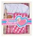 Kostým Kuchárka DELUXE CHEF SET NO.WQ5106 Hmotnosť (s balením) 0.3 kg