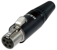 REAN NEUTRIK RT5FC-B Mini XLR женский злотый 5pin