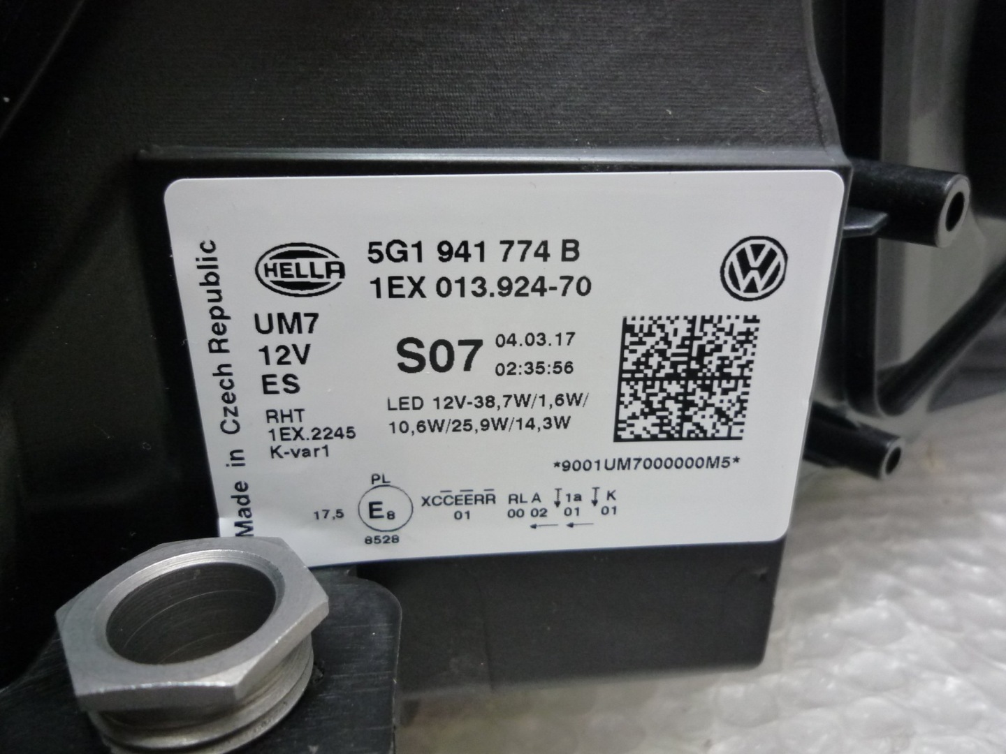 Frontscheinwerfer VW Golf V Facelift LED Links Scheinwerfer Headlight - Thumbnail 4