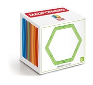 Magnetické kocky 3D Magformers Šesťuholníky 12 dielikov