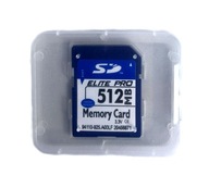 Nowa karta pamięci SD 512MB do starszych urządzeń