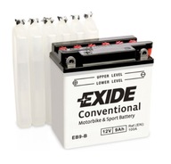 AKUMULÁTOR EXIDE BIKE 12V 9A/120A +L