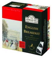 Ahmad Tea English Breakfast Herbata Ekspresowa 100 Torebek bez Zawieszki