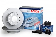 2× Bosch 0 986 479 C10 Brzdový kotúč + Bosch 0 986 494 604 Sada brzdových doštičiek, kotúčové brzdy