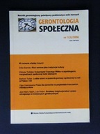 GERONTOLOGIA SPOŁECZNA ROCZNIK 1/2006