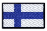 Finlandia - Naszywka Flaga Finlandii 7,1 x 4,4 cm