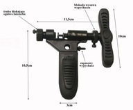 Kľúč reťaze dielenský +náhradný vytláčač