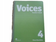VOICES 4 Teacher's book książka nauczyciela