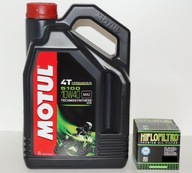 Масло motul фильтр масла, маслом  yamaha grizzly 660 07-08 - фото