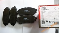 Trw тормозные колодки, колодки тормозов перед ford ranger, рейнджер mazda b bt - фото