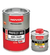 Novol Protect 300 Podkład Akrylowy Czarny 1L+250ML