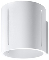 Moderné Minimalistické nástenné svietidlo IBERIA Ozdobné valce Biela