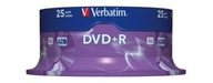 DVD Verbatim DVD+R 4,7 GB 25 ks