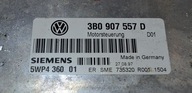 Блок без immo siemens 3b0907557d 5wp4360 01