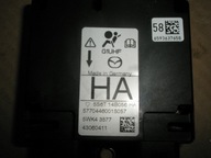 Модуль  сенсор airbag 5wk43577 mazda 2 ii 02-07 - фото