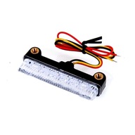 Zadné LED svetlo + brzdové červené osvetlenie vozidla Quad Moto Cafe