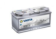 Varta silver, серебро динамик agm 12v 105ah 950a start/stop - фото