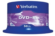 VERBATIM DATALIFE DVD+R 16x 4.7GB 50ks CAKE