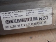 Moulage Jupe Droit BMW E92 E93