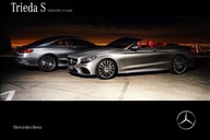 Mercedes klasa, класс s coupe кабриолет prospekt 2017 slowacja
