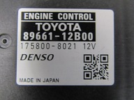 Компьютер 89661-12b00 2.0 d4d toyota auris 07r
