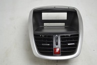 Peugeot 207 рамка решетки печкой средний 9650068177 - фото