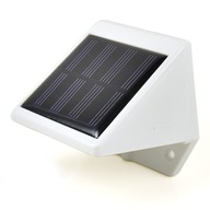 LED žiarovka outdoor solar Oceľ biela teplá