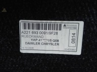 mats boot upper POLKI MERCEDES S W221