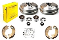 Барабаны колодки подшипника peugeot 106 citroen ax saxo 180mm колесо на 4 винти, болты, винты