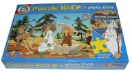 Puzzle 104 - BYŁ SOBIE CZŁOWIEK + DVD -- FOLIA !