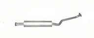 Глушитель центральный nissan primera poj.1,6+1,8 p12 02-07r.