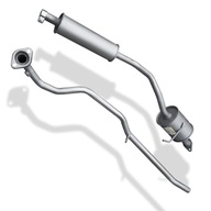 Глушители daihatsu cuore 1,0-12v 2000-2003 - фото