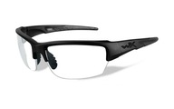 Strelecké balistické okuliare Wiley X VALOR 2.5 Clear Matte Black Frame