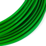 Oceľové lano v zátylku Povlak PVC 2/4mm 1x19 ZELENÁ 50mb