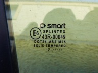 SMART FORTWO II 2 451 07- TÜR RECHTS