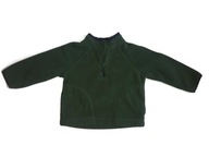 Zielona polarowa bluza Old Navy Classic 12-18 m