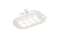 Dielenské svietidlo Oval Pro SMD LED 4W 4000K biele