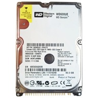 Pevný disk Western Digital WD600UE | 00HCT0 | 60GB PATA (IDE/ATA) 2,5"