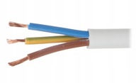 Elektrický kábel OMY 3x0,75 300/300V - 1m