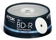 Blu-Ray TDK BD-R 25GB cake 25szt Printable Wa-Wa