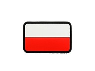 NASZYWKA VELCRO PVC PATCH Polska Flaga POLAND