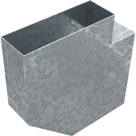 KOLENO KANÁL 5X15CM 90 STUPŇOV DGP POZINK VENTILÁCIA