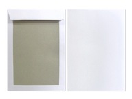 Obálky C4 HK biele s kartónovou spodnou stranou 100 ks